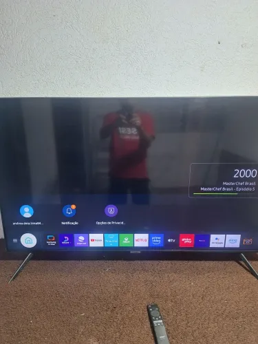 TV SMART SANSUNG 4K COM XBOX ACEITO CARTÃO DE CRÉDITO