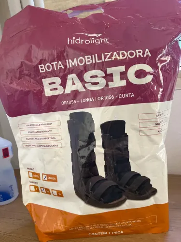 Bota ortopédica imobilizadora