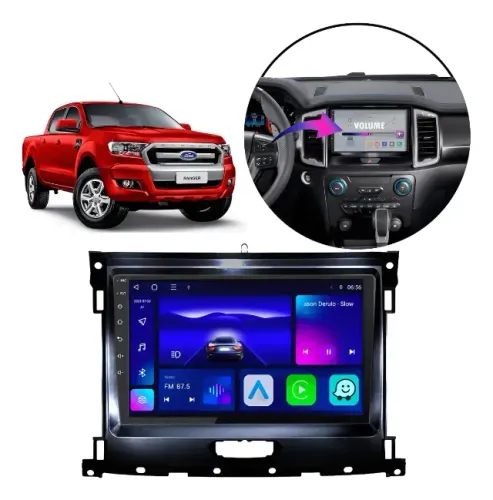 Multimídia 9 Polegadas Ranger XLT 2016