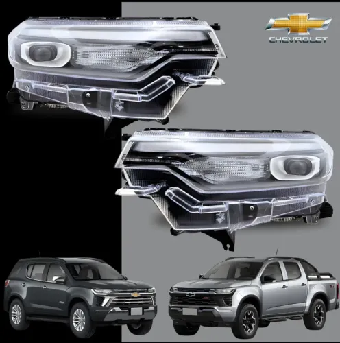 Farol Chevrolet S10 / trailblazer  2024 2025 2026 Full LED original GM completo zero S/uso