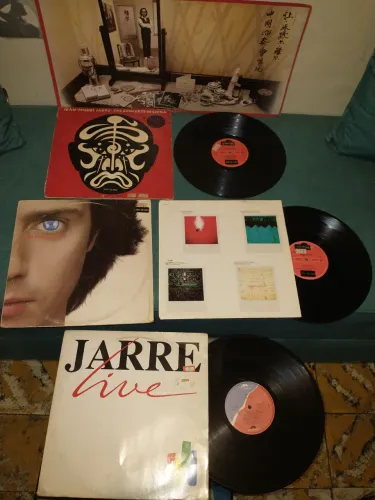 Jean Michel Jarre 3 LP Concerts in China Live Magnetic Fields