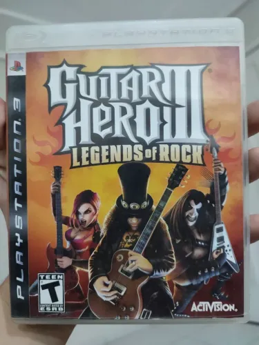 Guitar Hero III original para Playstation 3 (PS3)