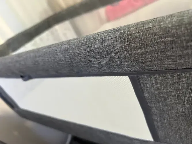Berço Encaixe Na Cama Moisés Co-bed Connect Cinza Maxi Baby