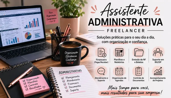 Faço Freelancer Administrativo