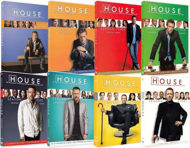 Série Box Dr. House temporadas completas