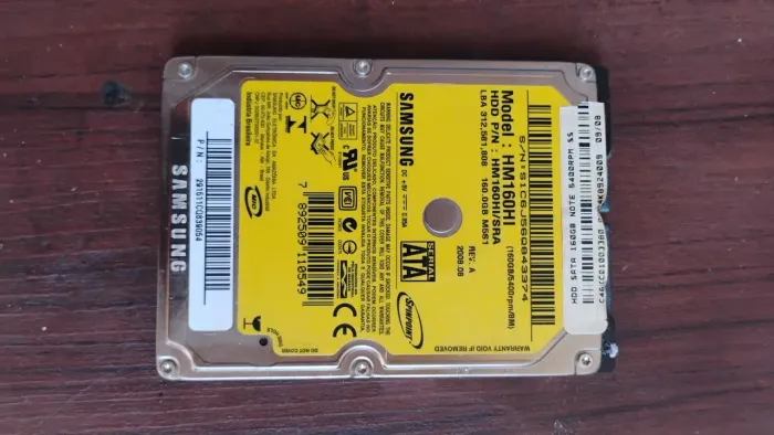 HD Samsung 160GB SATA - Ótimo para PC ou Notebook <br>