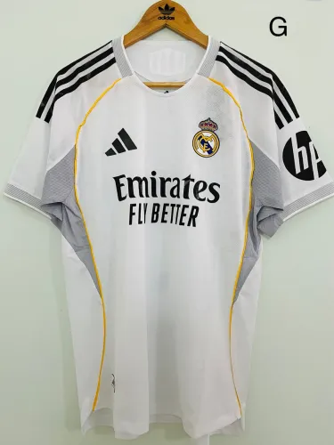 Camisa do Real Madrid 2025/26 Titular e Reserva (Modelo Jogador)