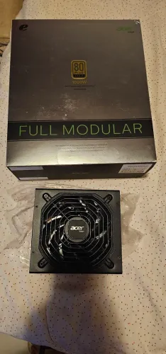 Fonte 1000w Acer 80 Gold+ full modular