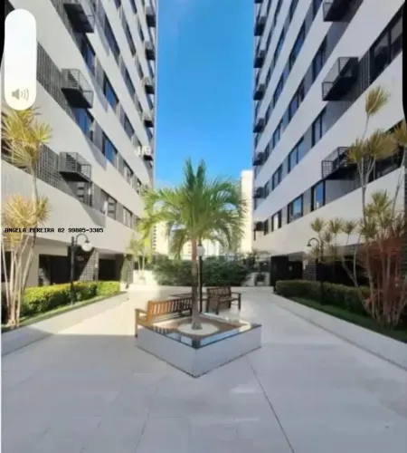 Apartamento para Locação em Maceió, Jatiúca, 3 dormitórios, 1 suíte, 2 banheiros, 1 vaga