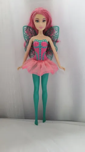 Barbie Borboleta Rosa