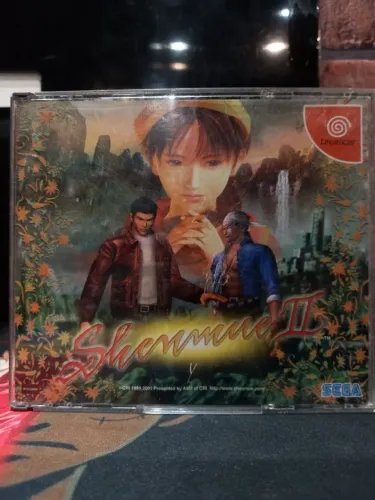JOGO SHENMUE 2 JP DREAMCAST ORIGINAL COMPLETO