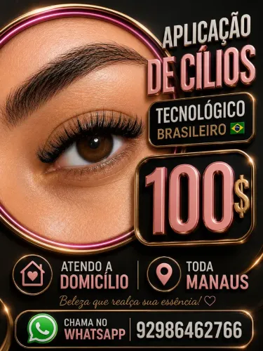Extensão de cílios brasileiro