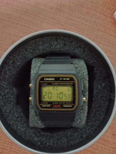 Relógio CASIO F91W novo ORIGINAL