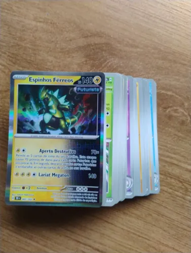 Bulk de 100 cartas Pokemon aleatorias