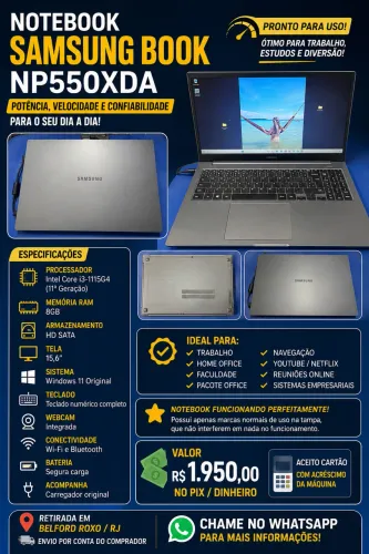 NOTEBOOK SAMSUNG BOOK