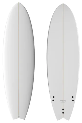 PRANCHA DE SURF Fish 6'8'' midlength premium importada - OPORTUNIDADE DESTACADA