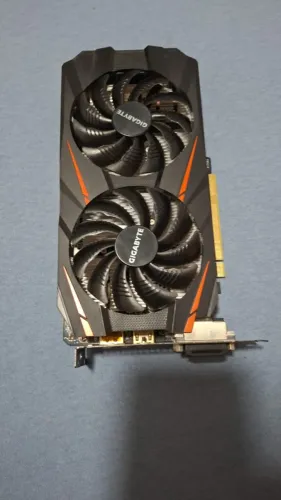 Placa de Vídeo GTX 1060 6GB Gigabyte Windforce OC GDDR5