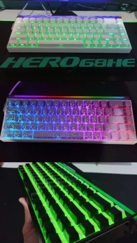 TECLADO MAGNÉTICO HERO68HE - ALGUNS MODELOS