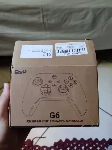 Controle Gamer G6 com gatilho Hall e joystick Hall novo lacrado