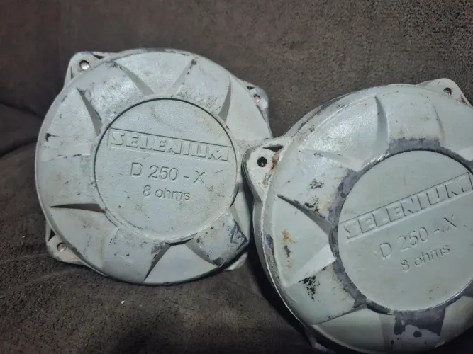 Corneta d250x funcionando "par"