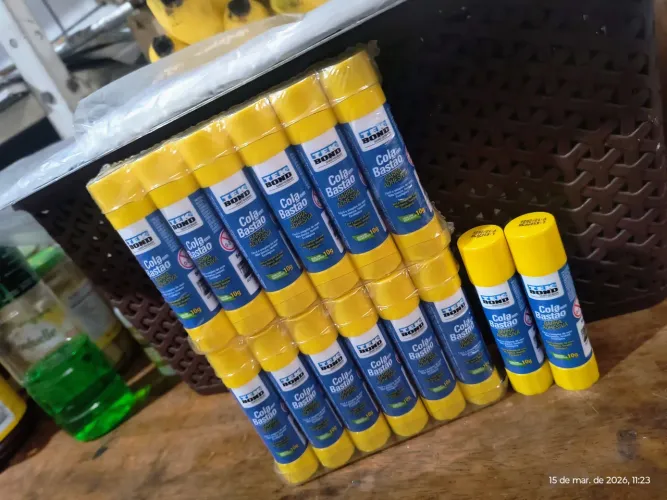 Cola Bastão Tek Bond Original - Fardo com 12 Unidades | Produto Novo