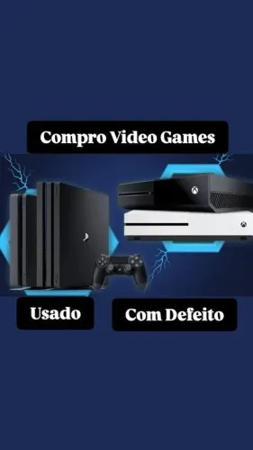 Compramos Consoles Com defeito - PLAYSTATION - XBOX 