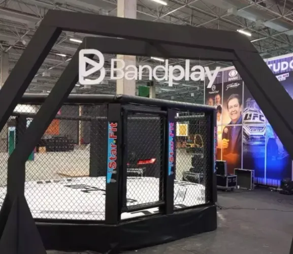 Octógono Para Escolas De Luta E Mma Completo