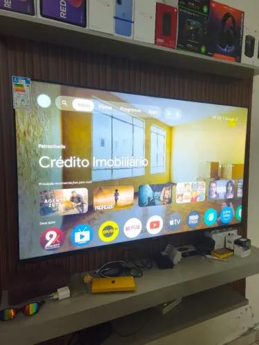 Smart tv hisense QLED 55 4k Google tv ULTRA-FINA