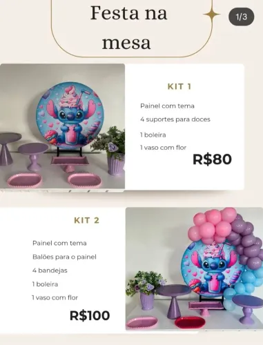Festa na mesa