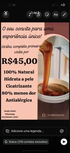 Depilação feminina 