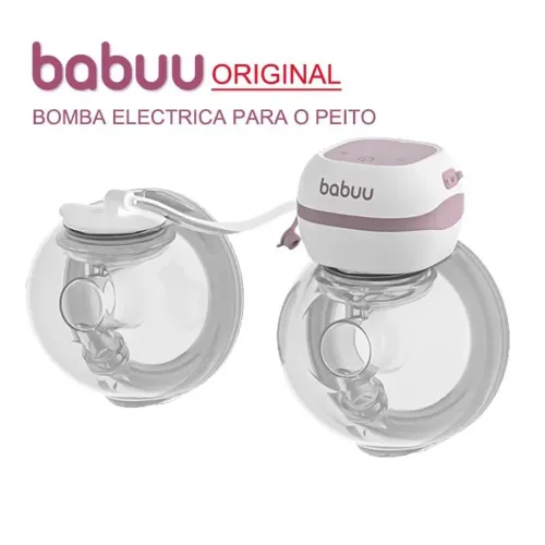 Original BABUU Bomba de leite elétrica de dupla sucção Portátil Dupla Elétrica Mãos-Livres