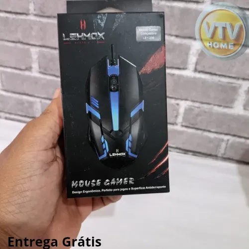 Mouse Gamer Com Fio + Entrega Inclusa