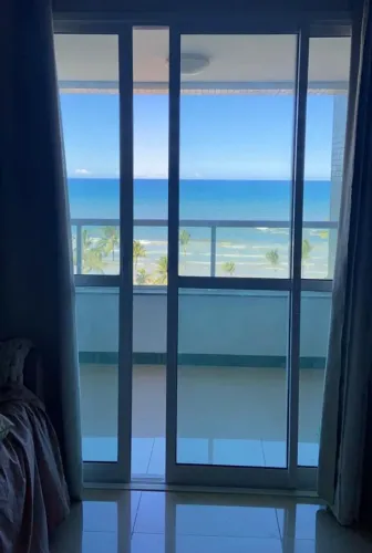 Apto 3/4 na beira da praia - Residencial Solaris - Ilhéus