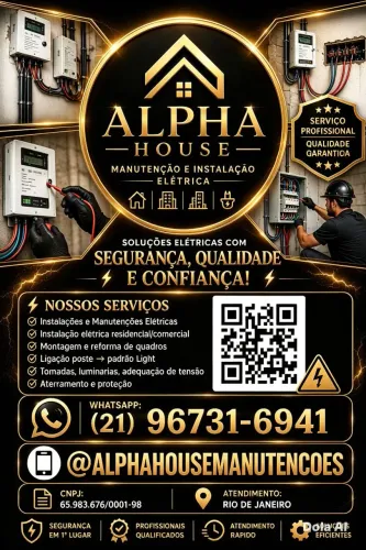 Reforma, instalação e manutenção.