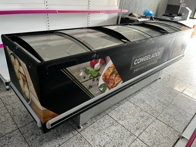 Ilha de congelado Gelopar 127v 3 metros
