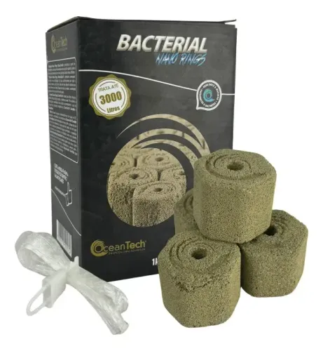 OceanTech Bacterial Nano Rings - 2 (duas) caixas de mídia biológica (Produto Nova)
