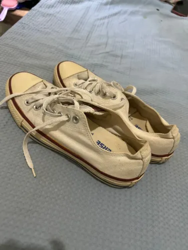 tênis all star original lona branco tamanho 40