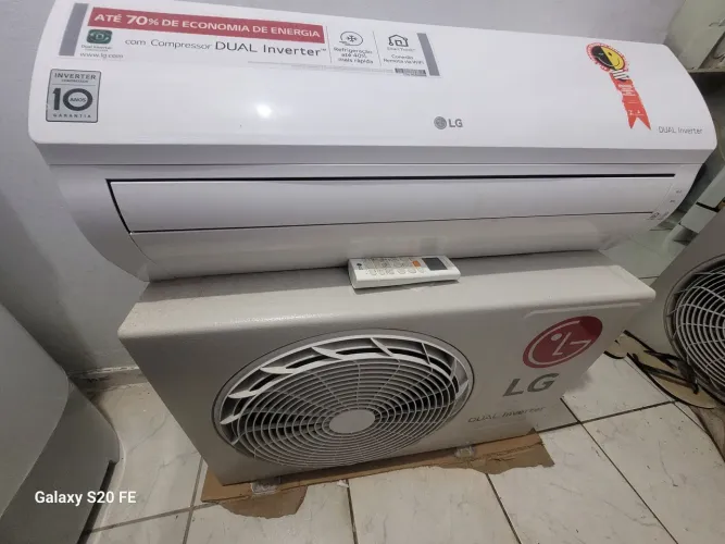 Ar condicionado LG dual inverter 9.000 btus