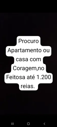 Estou a Procura de um imóvel no Feitosa.