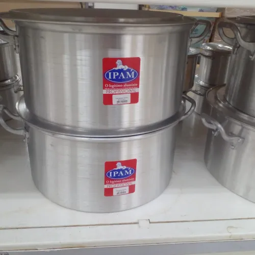 PANELA INDUSTRIAL DE 35 LITROS, COM 45 CM DE DIÂMETRO, NOVA, PROMOÇÃO!!!!