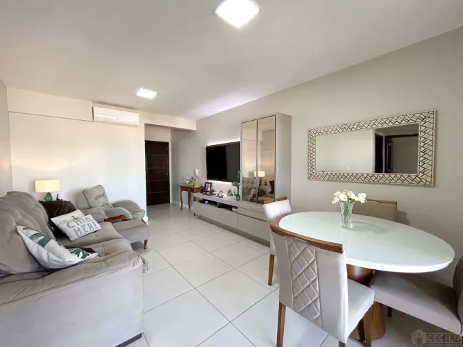 Apartamento a venda com sacada e churrasqueira REF: 6022