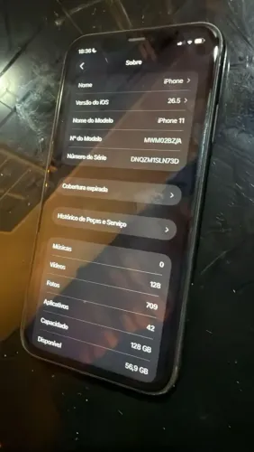 iPhone 11 128gb tela original ótimo estado de conservação bateria 100%