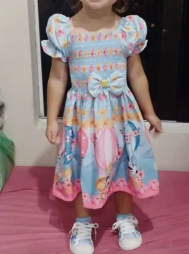 Desapego vestido Tam 2 a 3 anos 
