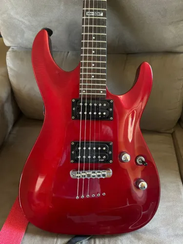 Guitarra ESP LTD MH-50 - Ponte Fixa - Vermelha