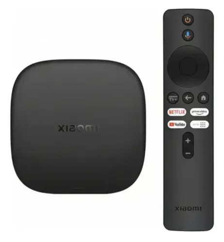 Xiaomi TV Box S, 3ª geração, 4k, Dolby Vision, Wi-Fi 6 e Googletv Black Standard