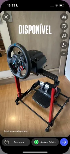 LOGITECH G29 + COCKPIT DISPONÍVEL! ?