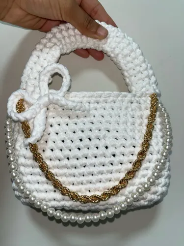 Bolsa crochê