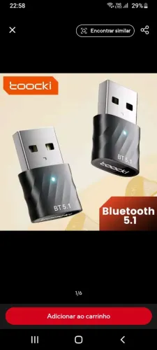 Adaptador Bluetooth 5.1 Toocki