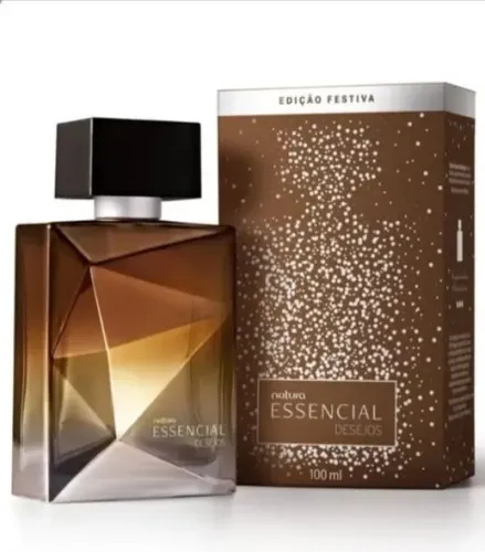 Perfume Essencial Desejos, deo parfum masculino 100ml natura