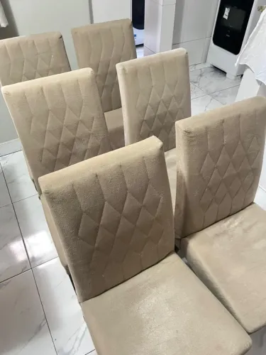 Jogo de 6 cadeiras acolchoadas (vendo separadamente tb)